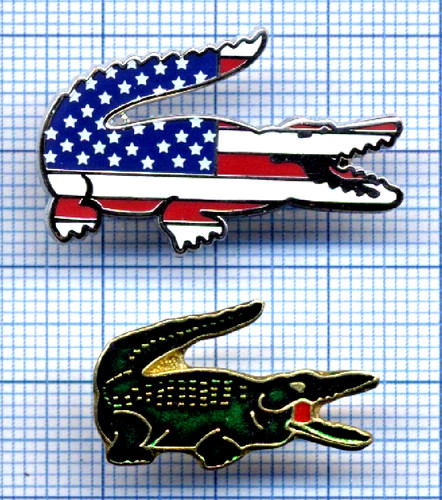 Lot pin crocodiles - de, /