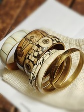 Lot Bracelets Vintage Jonc