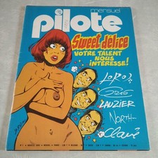 Magazine revue BD - PILOTE mensuel # 7 nouvelle série - sweet délice