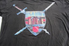 TShirt XL - vtg 1996 HIGHLANDER MacLEOD Sword Shield CREST, Russell Nash