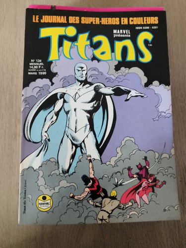 Comic titans 134 marvel - titans, n°134