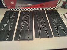 CIRCUIT MINIAMIL MONTLHERY. 4 PISTES RAILS DROITS CROISEMENT.  37CM