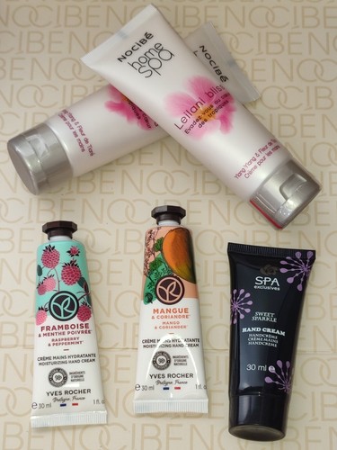 Lot cremes pour - 5,