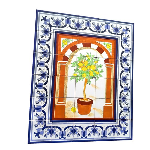 Décor mural 75x90 bordures - 75x90,