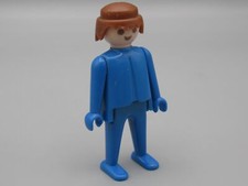 Playmobil - Homme bleu cheveux