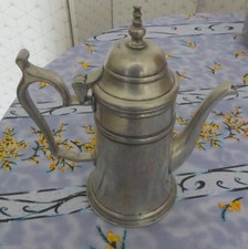 BELLE CAFETIERE ETAIN à 95% "Etain Zinn"