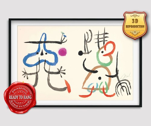 Joan miro sans titre gel - sans,