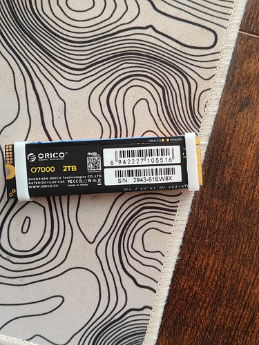 Disque ssd o7000 orico 2to - disque,