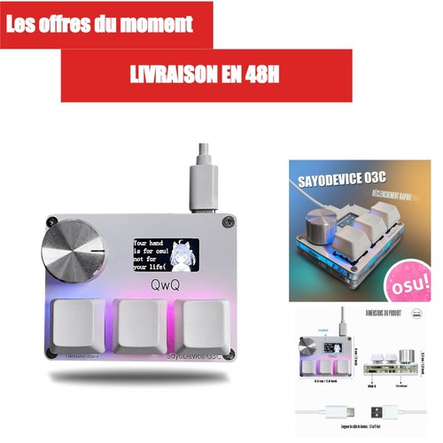 Btxetuel clavier sayodevice - clavier,