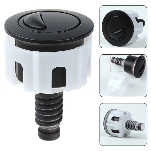 Bouton poussoir wc double - poussoir,
