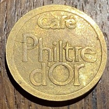 JETON PUBLICITAIRE CAFÉ