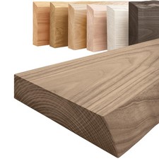 Manufaktur Étagère Murale en Bois Massif, Bord irrégulier, étagère Flottante ...