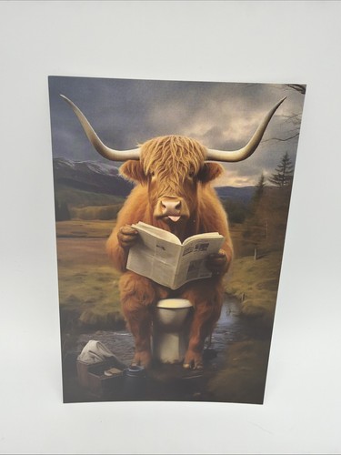 Affiche humoristique vache - humoristique,