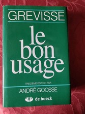 Le bon usage (13eme édition)
