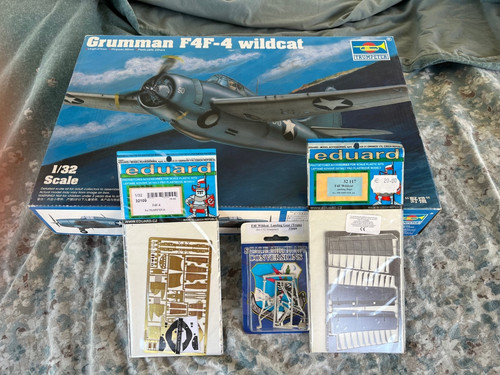 Trumpeter grumman f4f 4 - 1/32, f4f-4