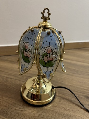 Lampe table vitrail - de,