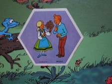 AUTOCOLLANTS  TINTIN  /  LA