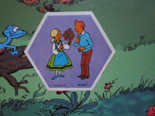 Autocollants tintin la - tintin,