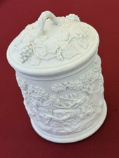 Pot A Tabac  En Porcelaine