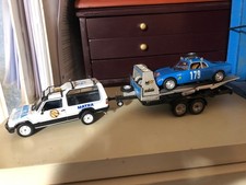 ASSISTANCE RALLY  MATRA  RANCHO +  MATRA JET  + REMORQUE 2 ESS  FAB MAISON -1/43