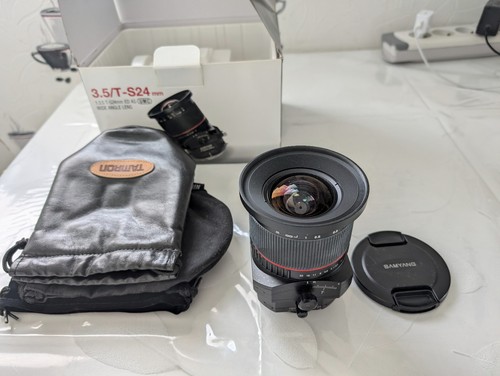Samyang tilt shift lens 5 - lens, f3.5