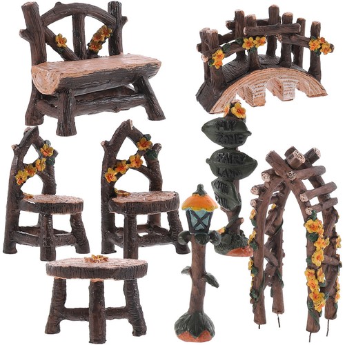 Mobilier jardin féerique - mobilier, de