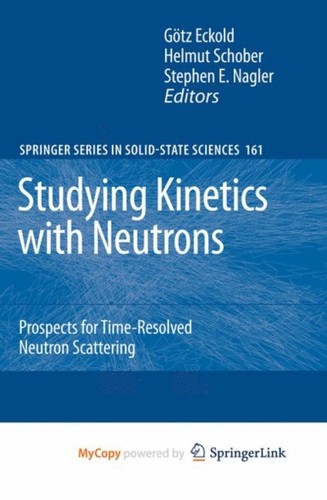 Eckold studying kinetics - eckold,