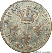 D9843 Rare French Guiana 2 Sous Louis XVI Colonie Cayenne 1789 A Paris UNC