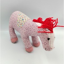 Doudou peluche cheval jument
