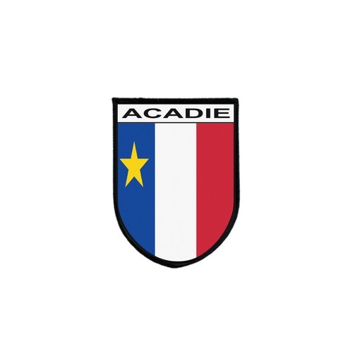 Ecusson patch drapeau acadie - drapeau,