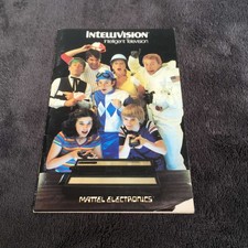 Notice Intellivision Dépliant Pub Mattel Electronics PAL Trés Bon état