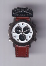 RARE PINS PIN'S .. TOBACCO CAMEL TROPHY ADVENTURE MONTRE WATCH VINTAGE 1992 ~US