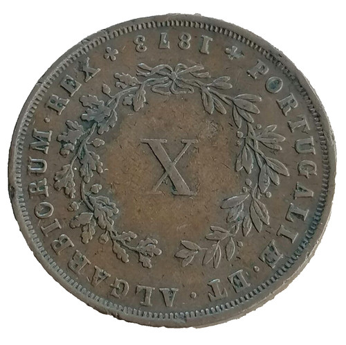 Portugal réis frappe - portugal, 10