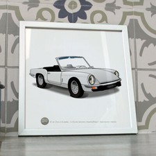 Poster Triumph Spitfire