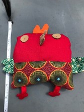 doudou poule fait main