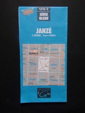 § carte IGN série bleue 1219