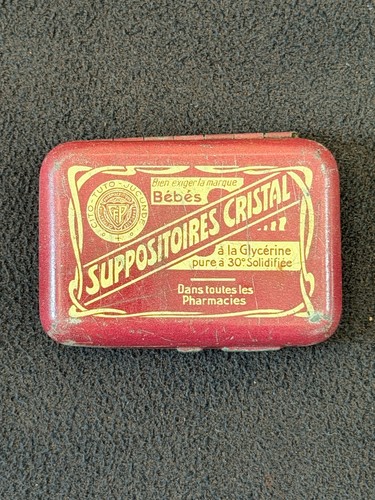 Boîte métal ancienne - boîte,