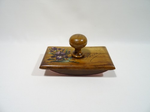 Ancien tampon buvard bureau - tampon,