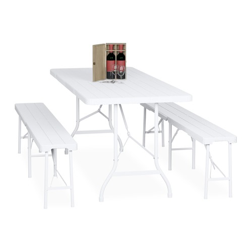 Ensemble table jardin - ensemble,