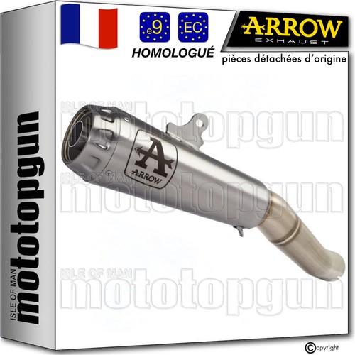 Arrow pot echappement approuve - arrow,