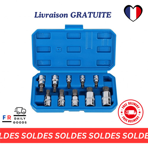 Douille torx male - male, 1/2''