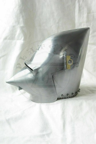 Casque médiéval bascinet - casque,