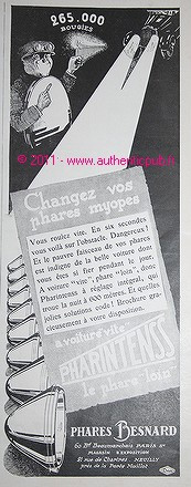 Publicite phare optique - phare,