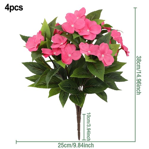 Belles pcs faux impatiens - pcs,
