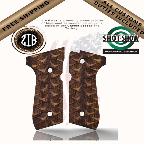 Zib grips walnut series - zib,