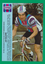 Cyclisme carte cycliste joel - cyclisme,