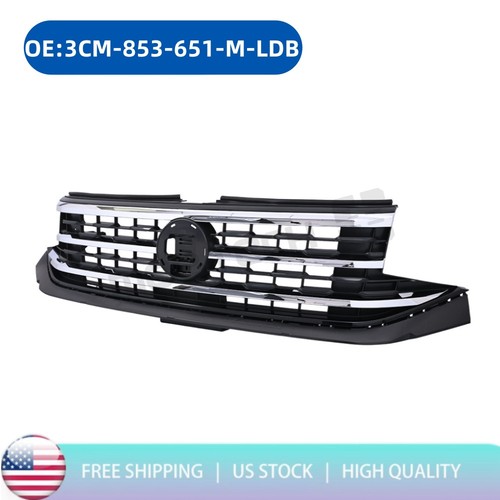 New front upper - grille, chrome