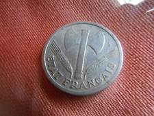 Pièce Rare 1 Franc 1943