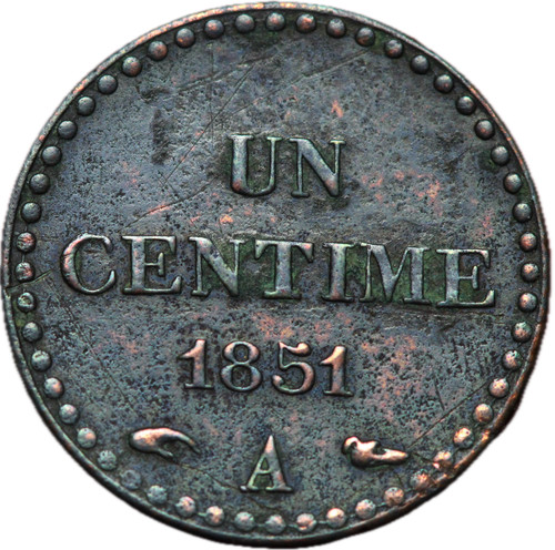 18004 centime 1851 - #18004,