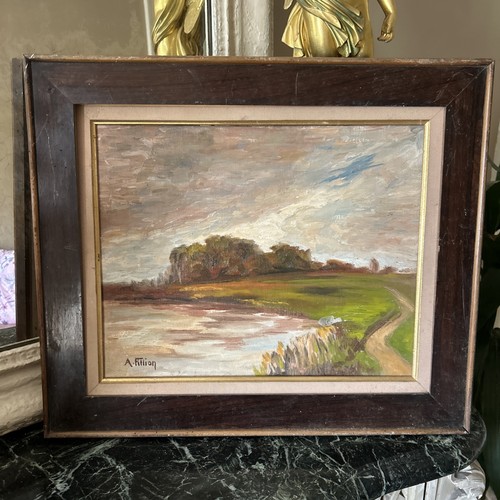 Tableau huile sur - huile,